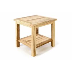 Odkládací stolek masivní dřevo teak venkovní + vnitřní 50x50 cm