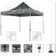 Nůžkový altán 3x3 m maskáčový proti slunci a dešti, na zahradu / terasu
